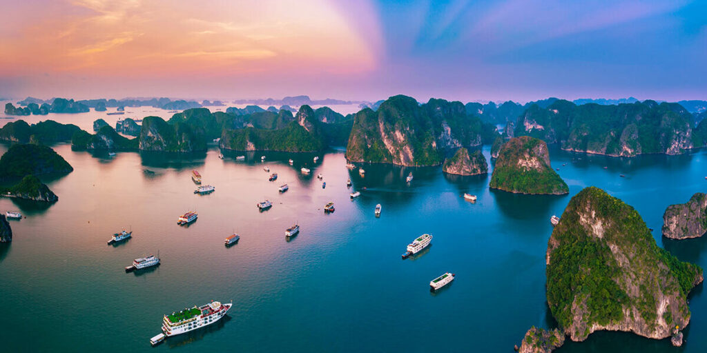 halong bay beaches EMOI VIETNAM TRAVEL